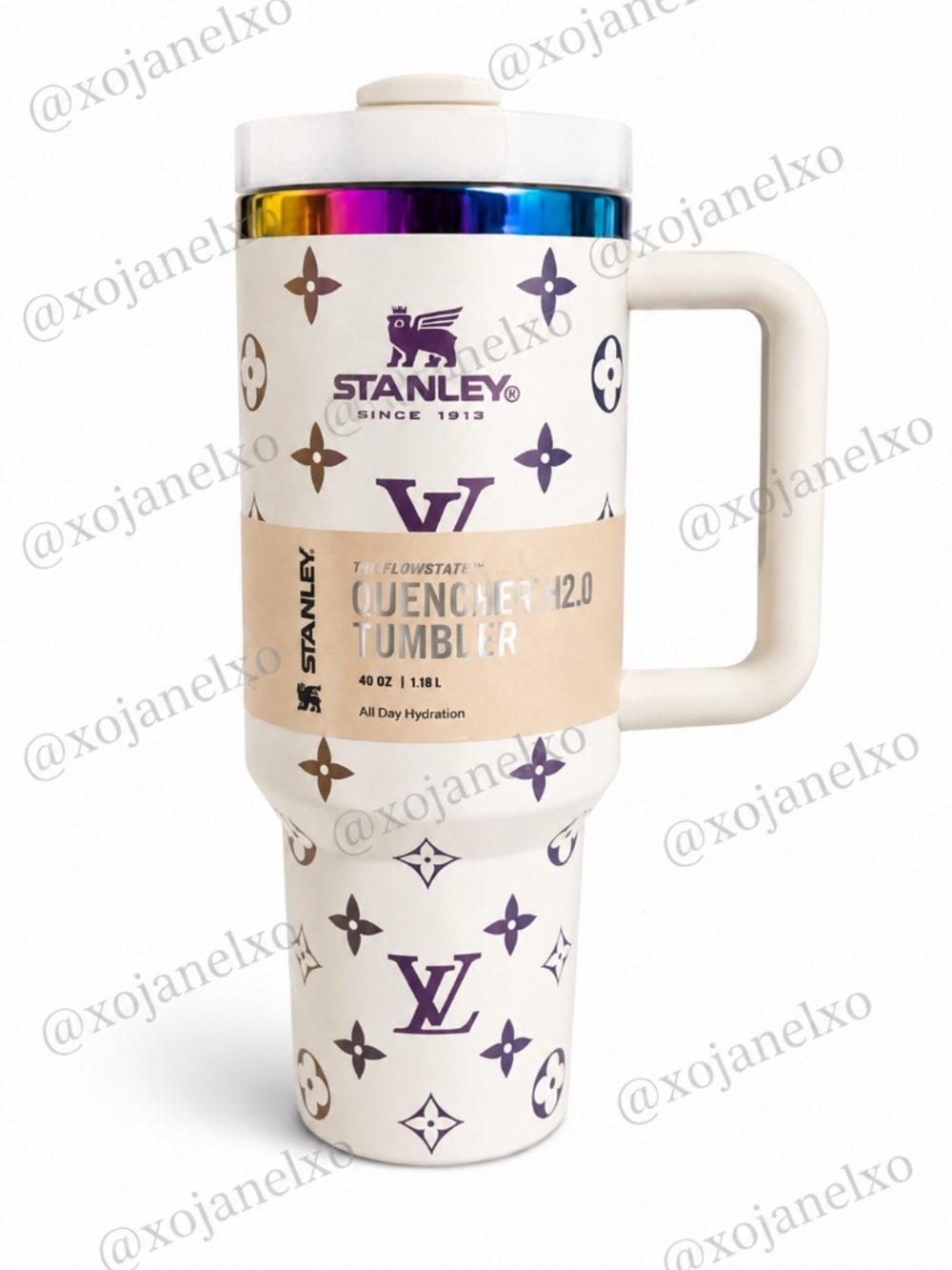 Stanley White Designer Patterned 40 OZ Tumbler